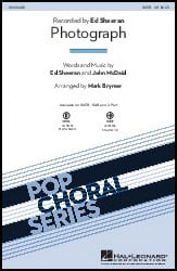 cover Photograph SATB choral sheet music cover